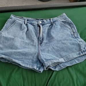 High waist denim mom shorts american eagle